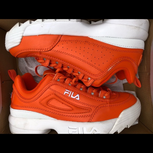 Shoes - Orange Filas